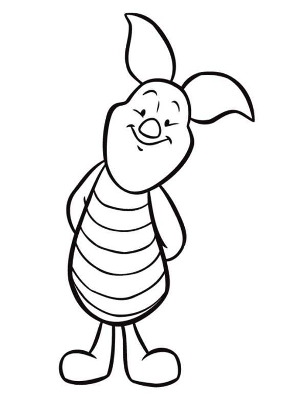 Piglet Coloring Pages