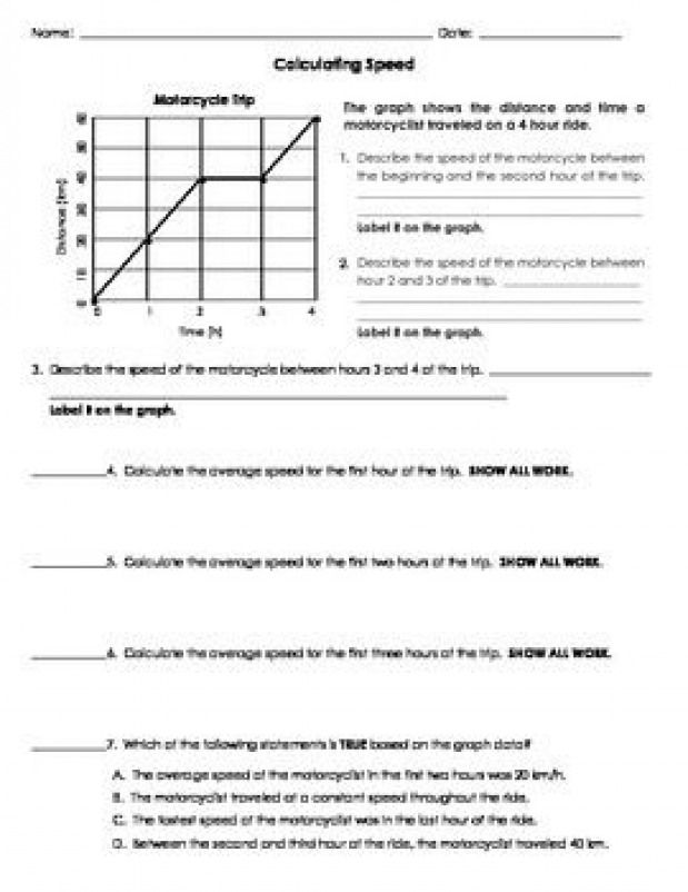 Acceleration Worksheet