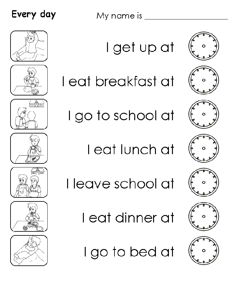 Hygiene Worksheets For 2nd Grade