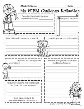 Reflection Worksheet Kids