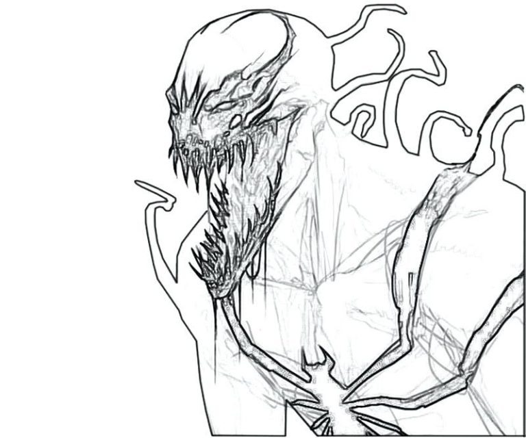 Carnage Coloring Pages