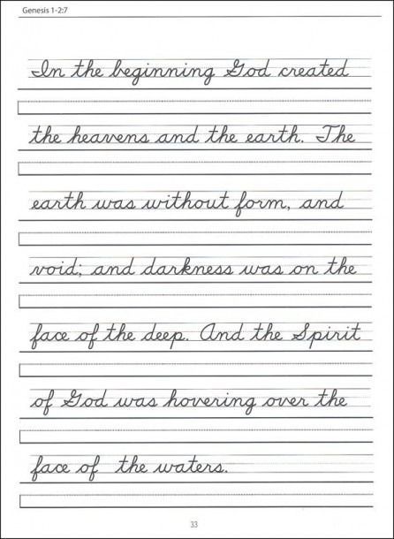 Penmanship Worksheets For 5th Grade