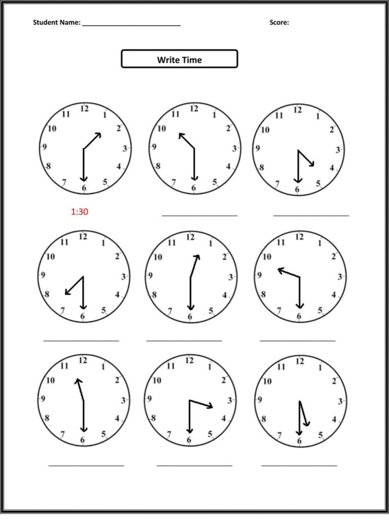 Elapsed Time Worksheets 3rd Grade