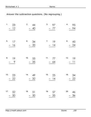 2nd Grade Grade 2 Math Worksheets Pdf