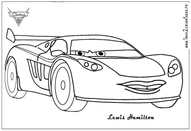 Cars 2 Coloring Pages