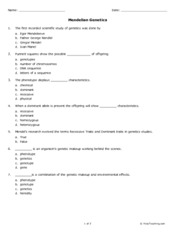 Biology Worksheets For Grade 8