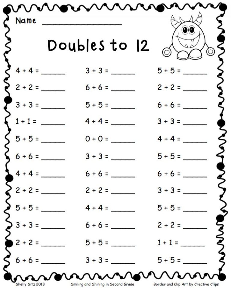 Year 2 Worksheets Pdf