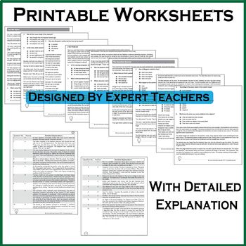 Parcc Practice Worksheets Pdf