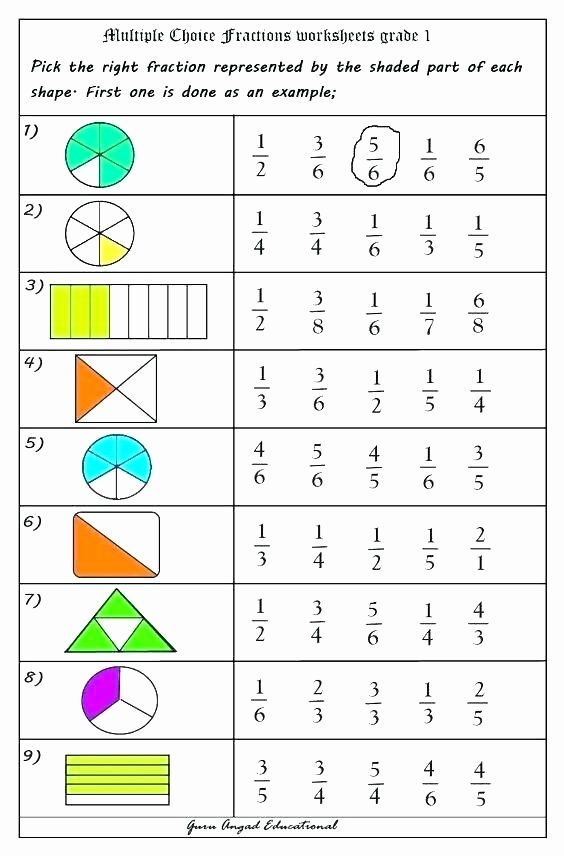 Ordering Fractions Worksheet Grade 5