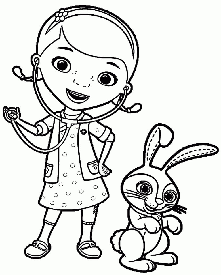 Doc Mcstuffins Coloring Pages