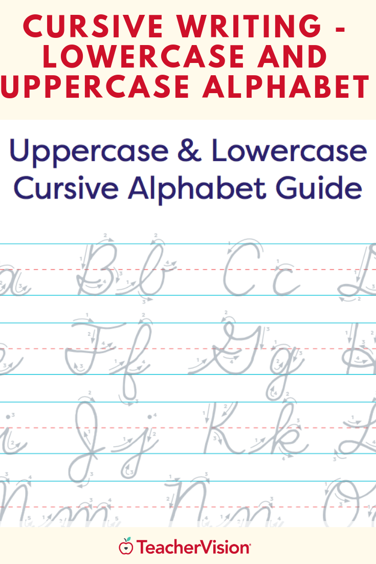 Printable Cursive Alphabets Capital And Small Letters Worksheet