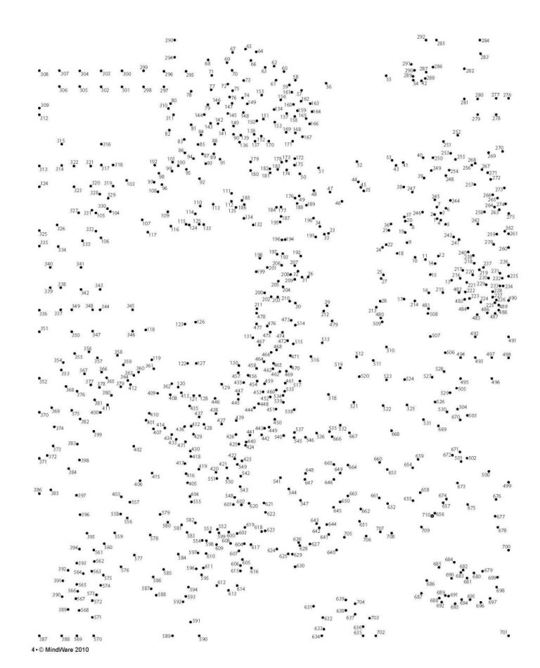 Printable Dot To Dot Hard