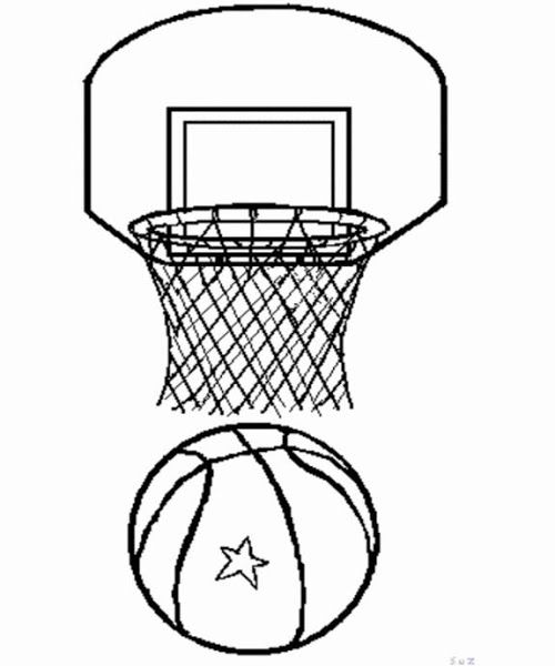 Basketball Coloring Pages