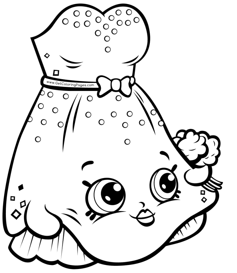 Shopkins Pictures To Color