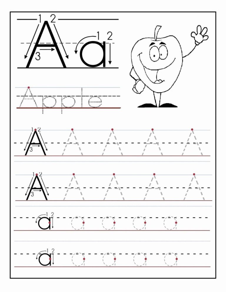 Abc Tracing Worksheets Free