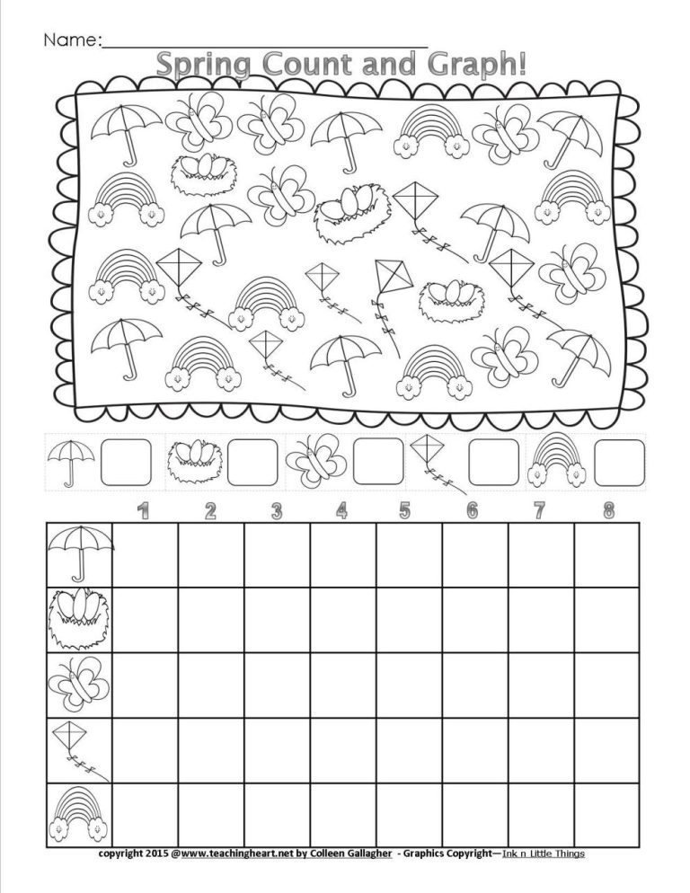 Graphing Worksheets For Preschoolers