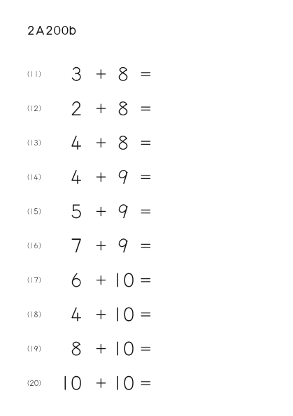 Kumon Math Worksheets Pdf