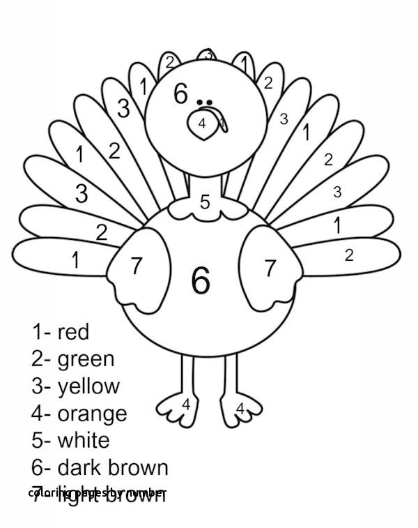 Preschool Thanksgiving Coloring Sheets