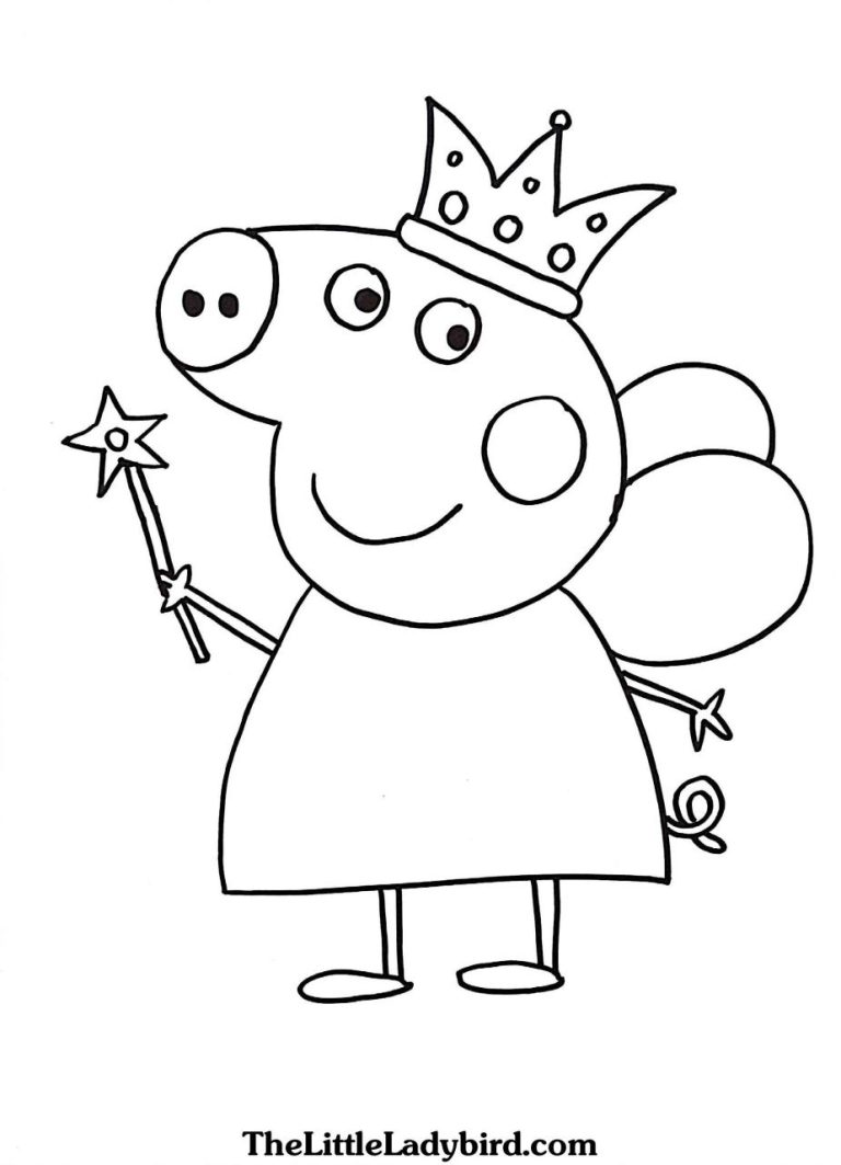 Peppa Pig Coloring Pages