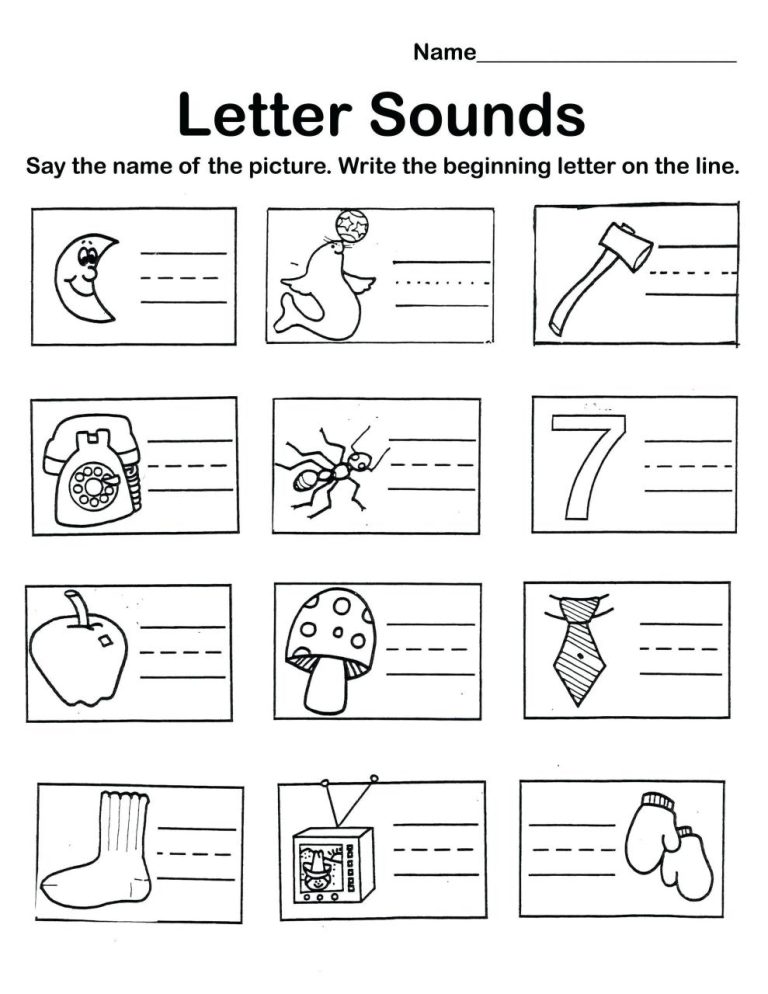 Worksheets For Toddlers Age 2 Pdf