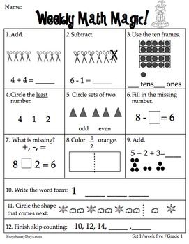 Sets Worksheets For Grade 2