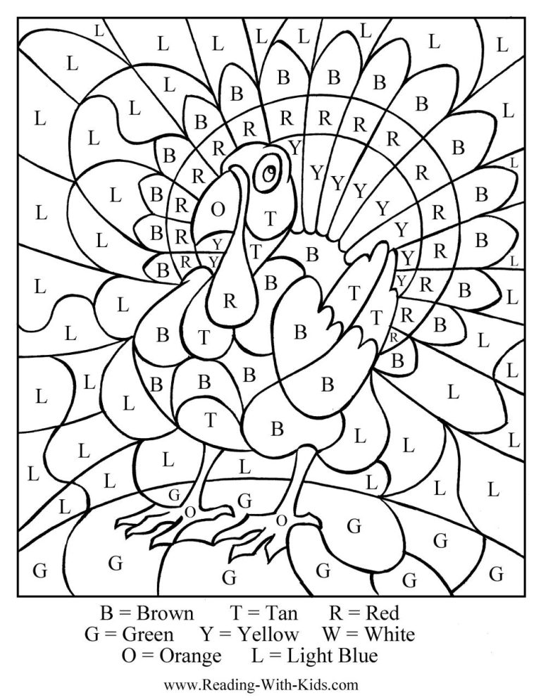 Free Thanksgiving Coloring Pages