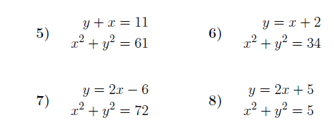 Quadratic Equation Worksheet With Solutions