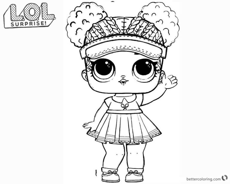 Coloring Pages Of Lol Dolls