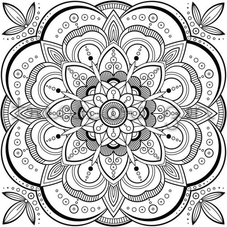 Mandala Coloring Pages Pdf