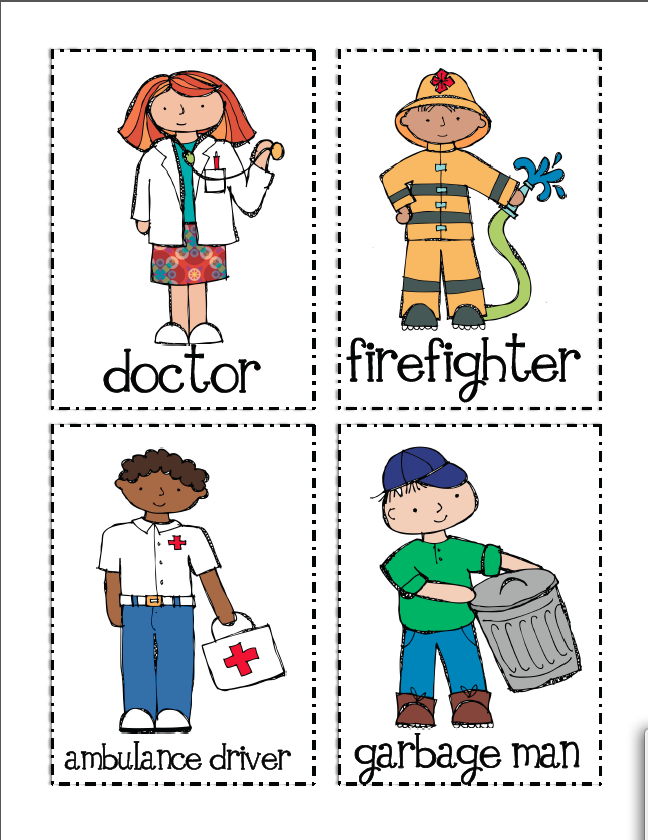 Individual Community Helpers Printables