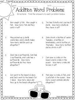 Addition Word Problems