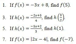 Mathworksheetsland Evaluating Functions Answer Key