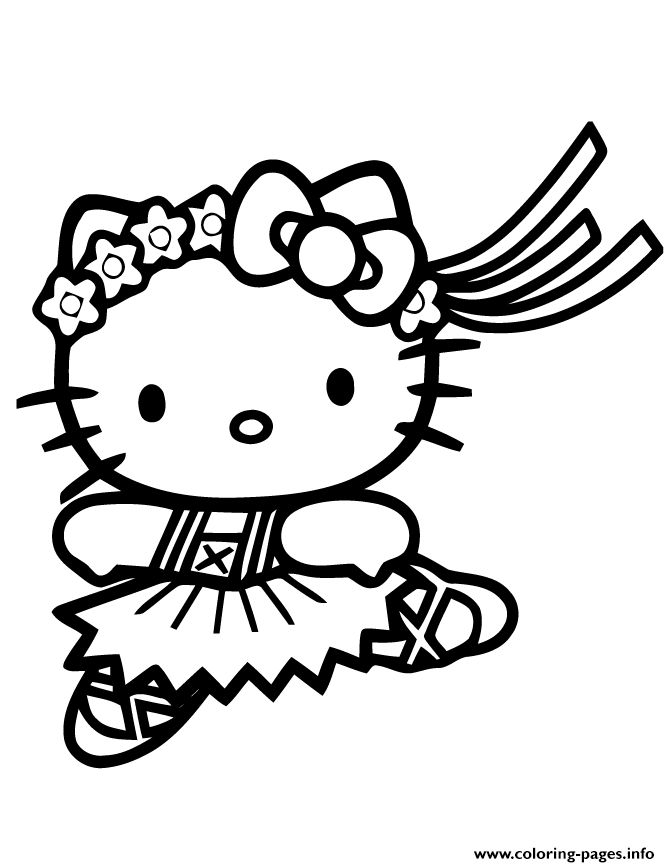 Kitty Coloring Pages