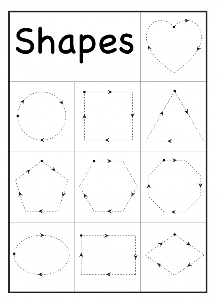 Preschool Worksheets Age 3