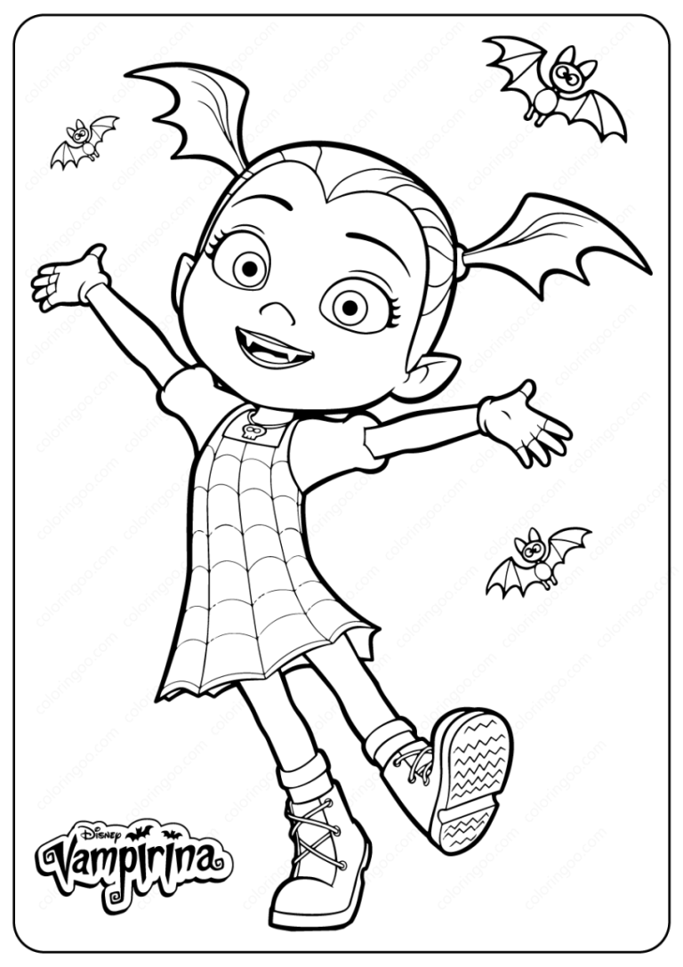 Vampirina Coloring Pages