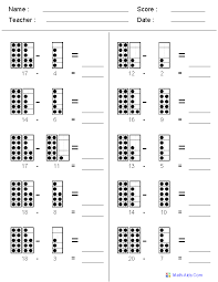 Number Bonds To 20 Worksheet Printable