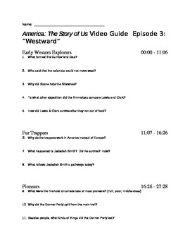 America The Story Of Us Worksheets Answers