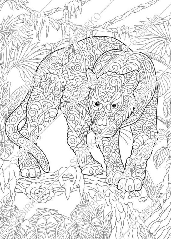 Panther Coloring Pages