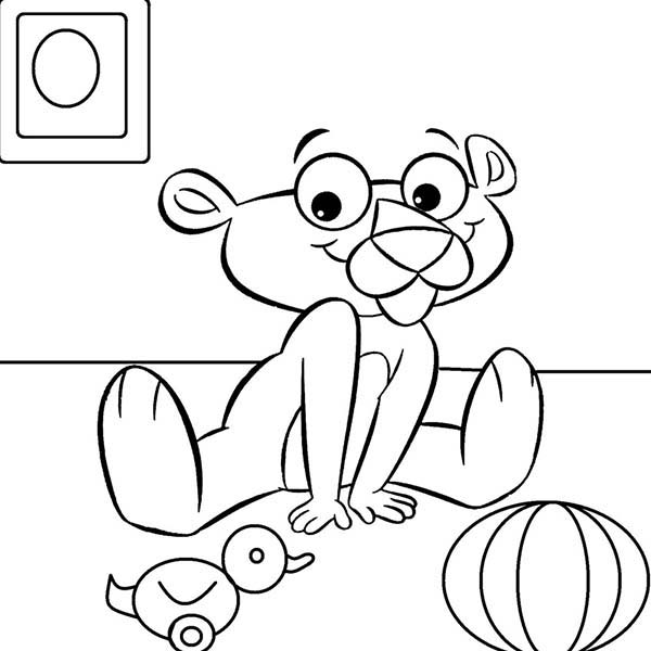 Pink Panther Coloring Pages