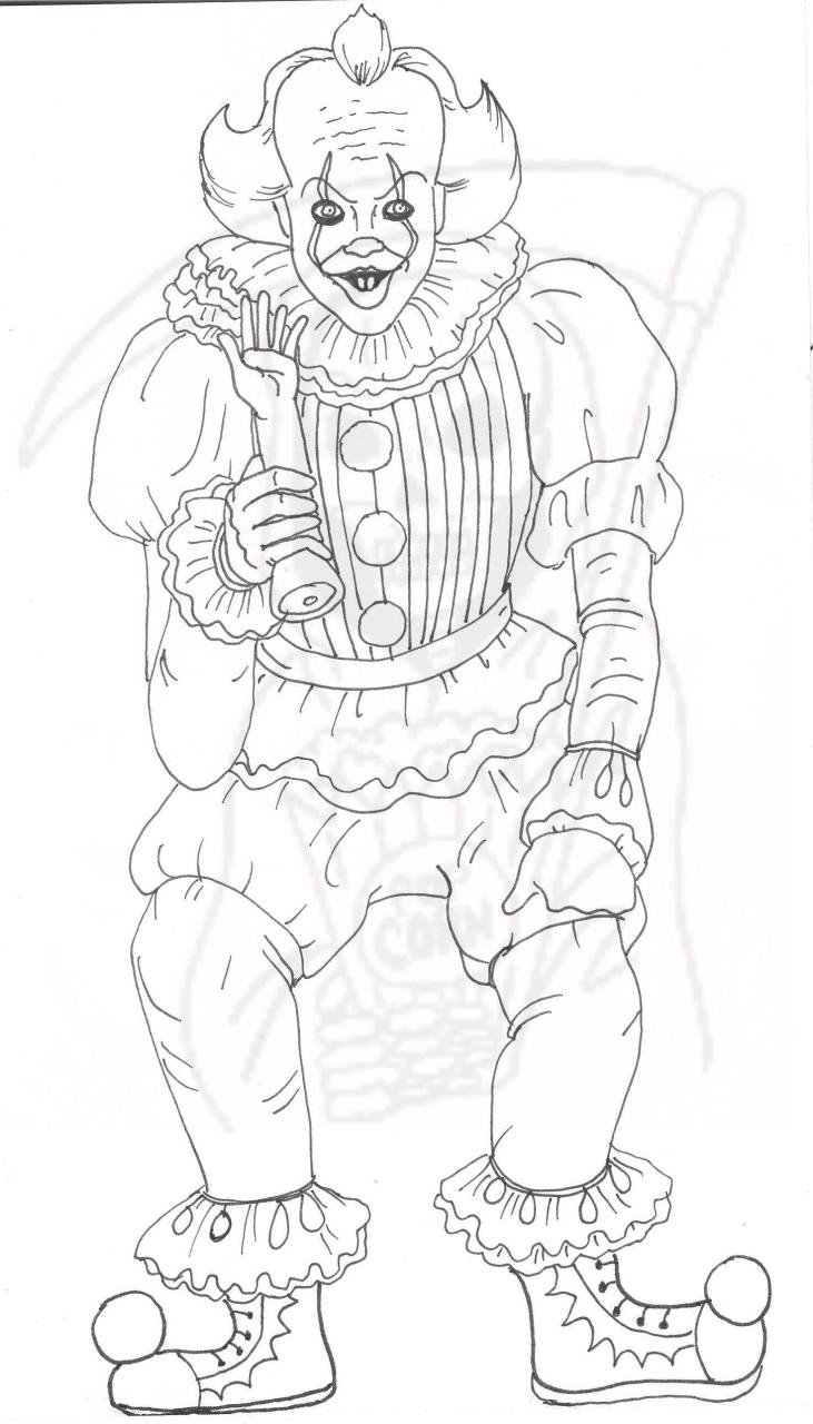 Pennywise Coloring Pages