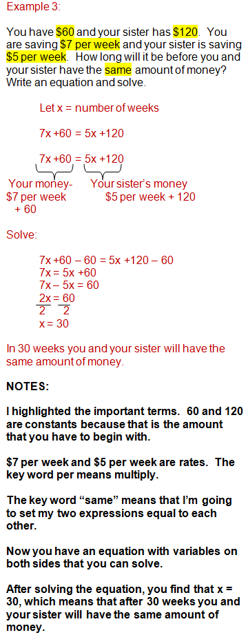 Algebra Word Problems Pdf With Answers