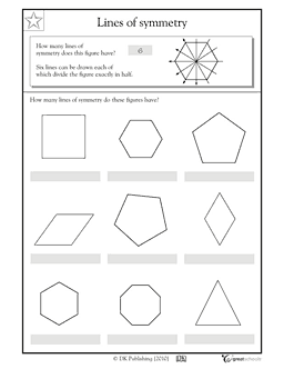 Symmetry Worksheets Grade 2