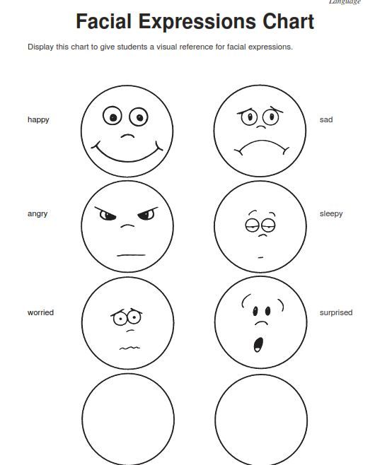 Emotions Worksheet