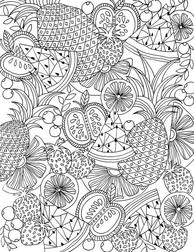 Free Coloring Pages For Adults