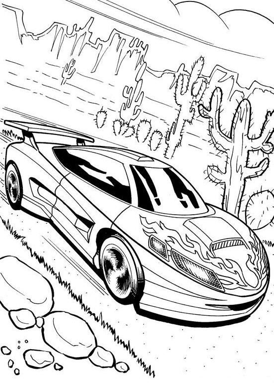 Car Colouring In