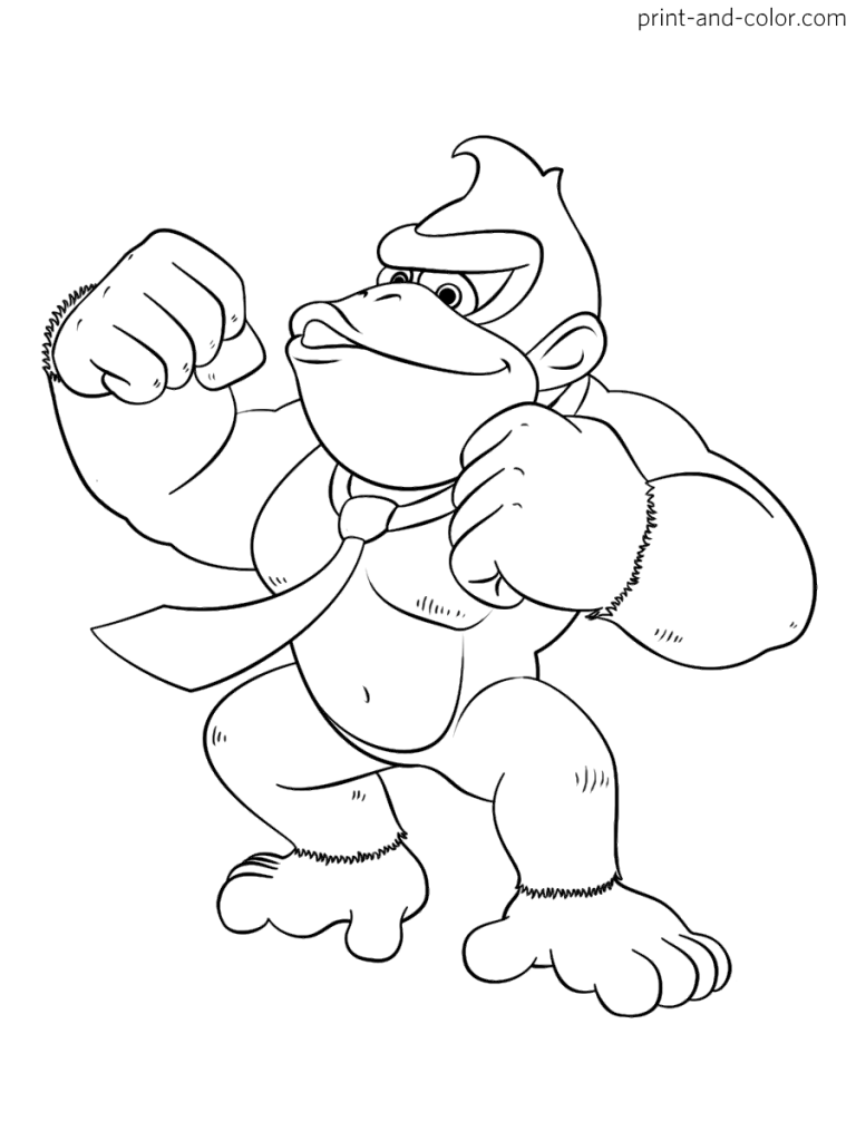 Super Smash Bros Coloring Pages