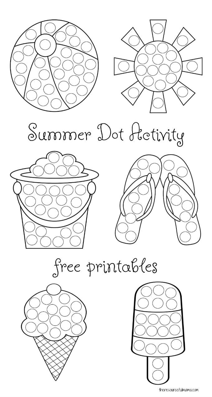 Dot Art Printables Pdf