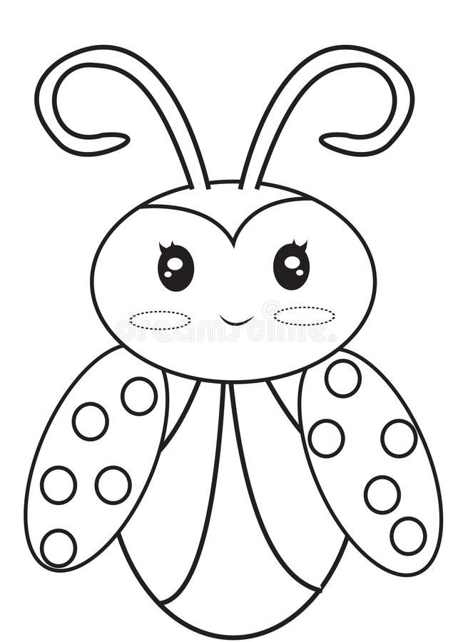 Ladybug Coloring Page