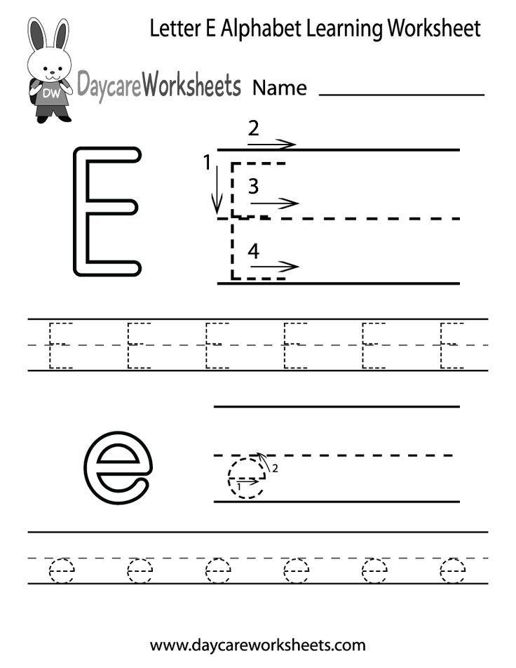 Alphabet Writing Worksheets For Kindergarten