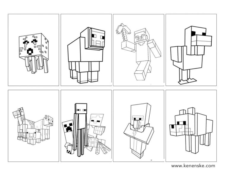 Minecraft Coloring